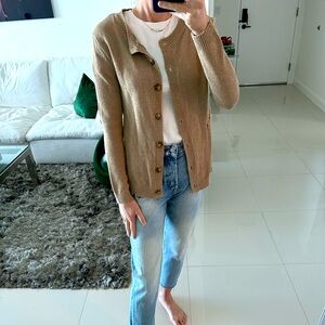 Zara Distressed Knit Cardigan